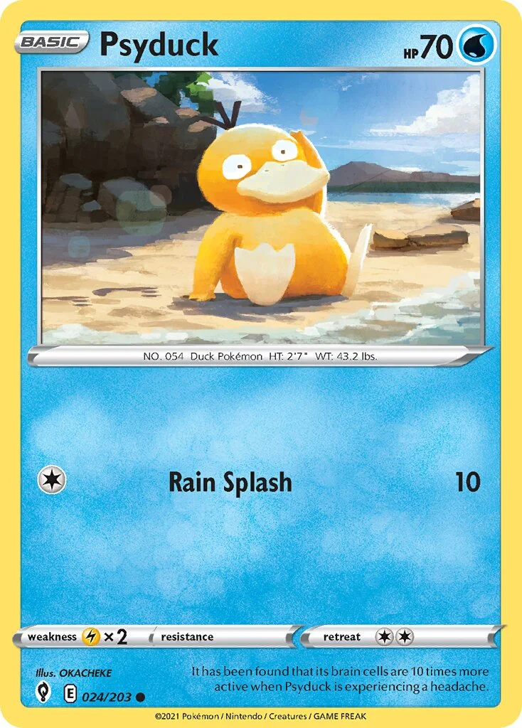 Psyduck 「EVS 024/203」「EN」