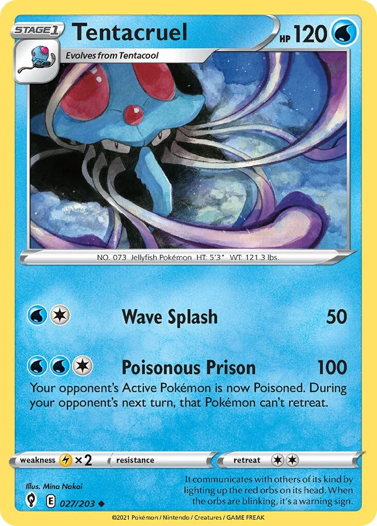 Tentacruel 「EVS 027/203」「EN」