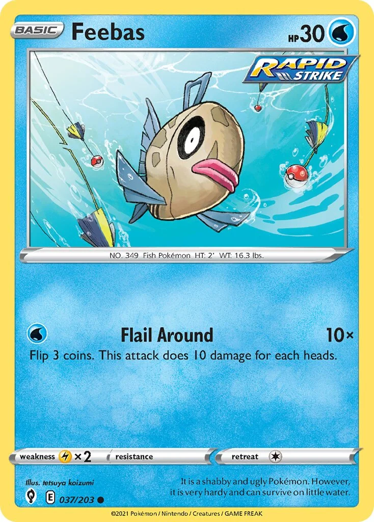 Feebas 「EVS 037/203」「EN」