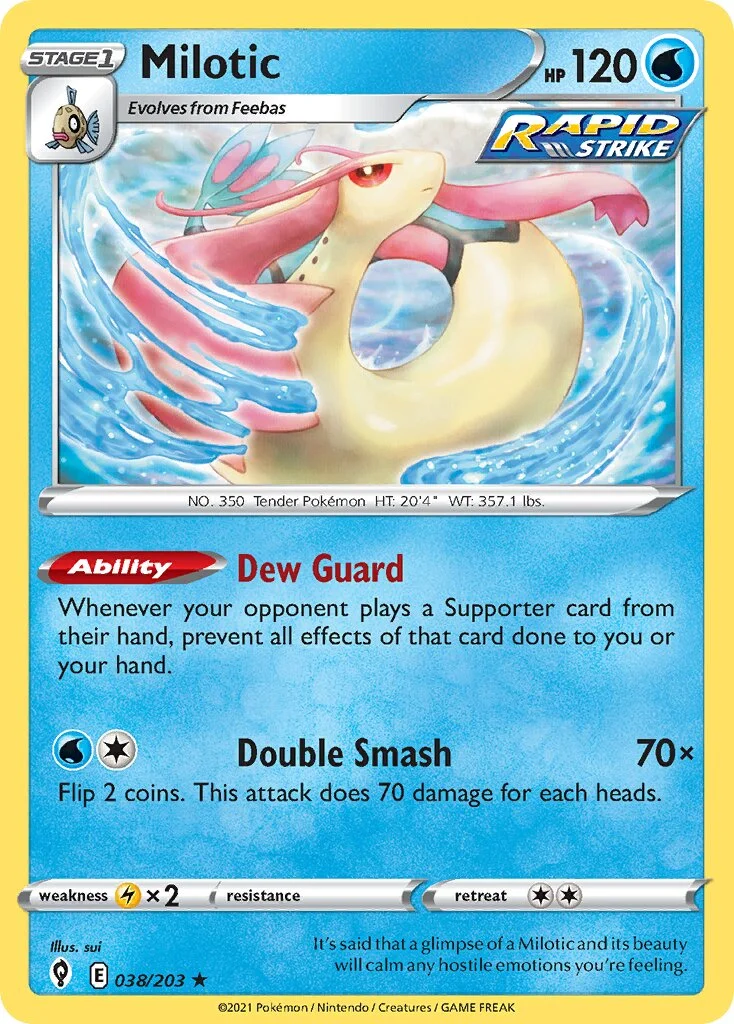 Milotic 「EVS 038/203」「EN」