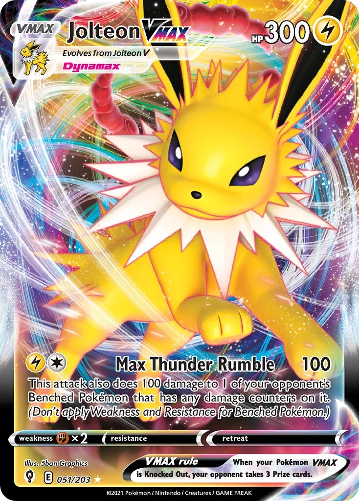 Jolteon VMAX 「EVS 051/203」「EN」