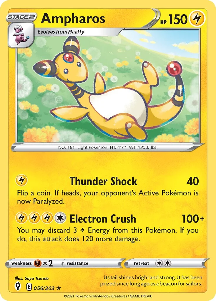 Ampharos 「EVS 056/203」「EN」