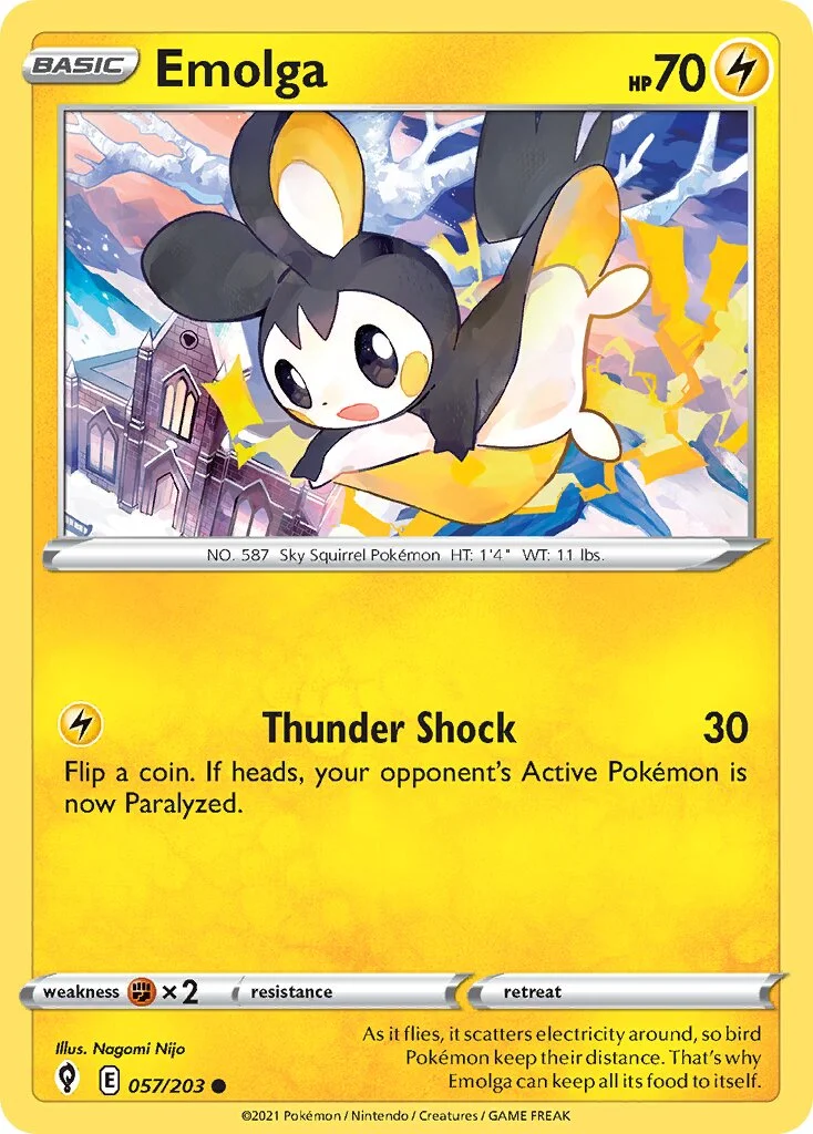 Emolga 「EVS 057/203」「EN」