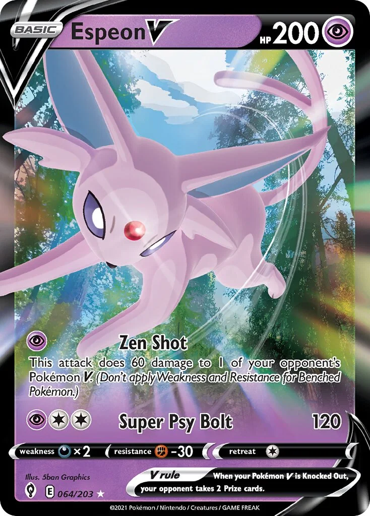 Espeon V 「EVS 064/203」「EN」