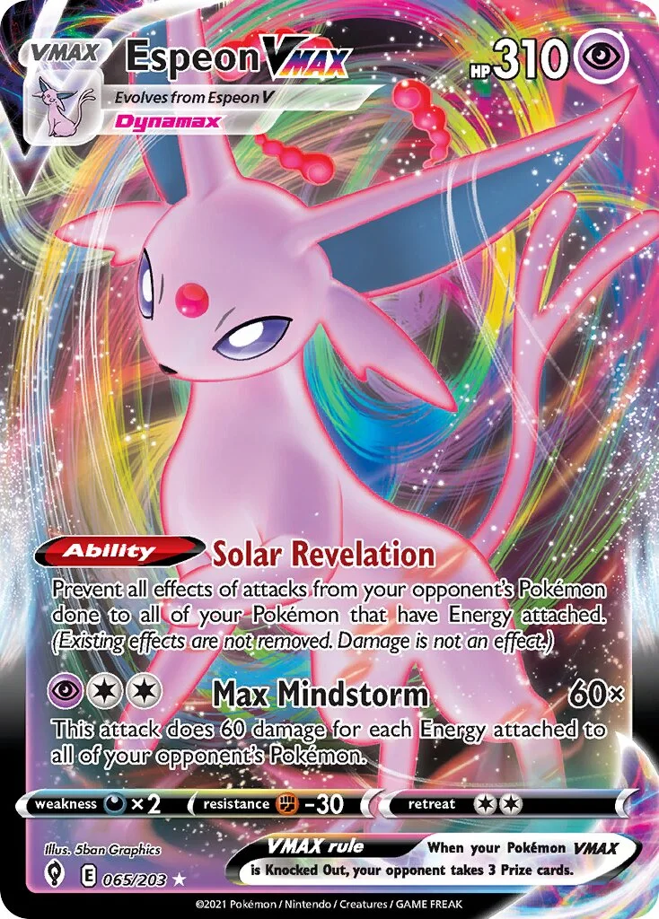 Espeon VMAX 「EVS 065/203」「EN」