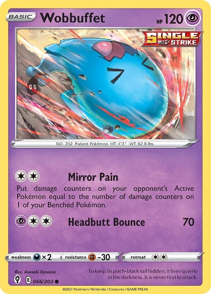 Wobbuffet 「EVS 066/203」「EN」