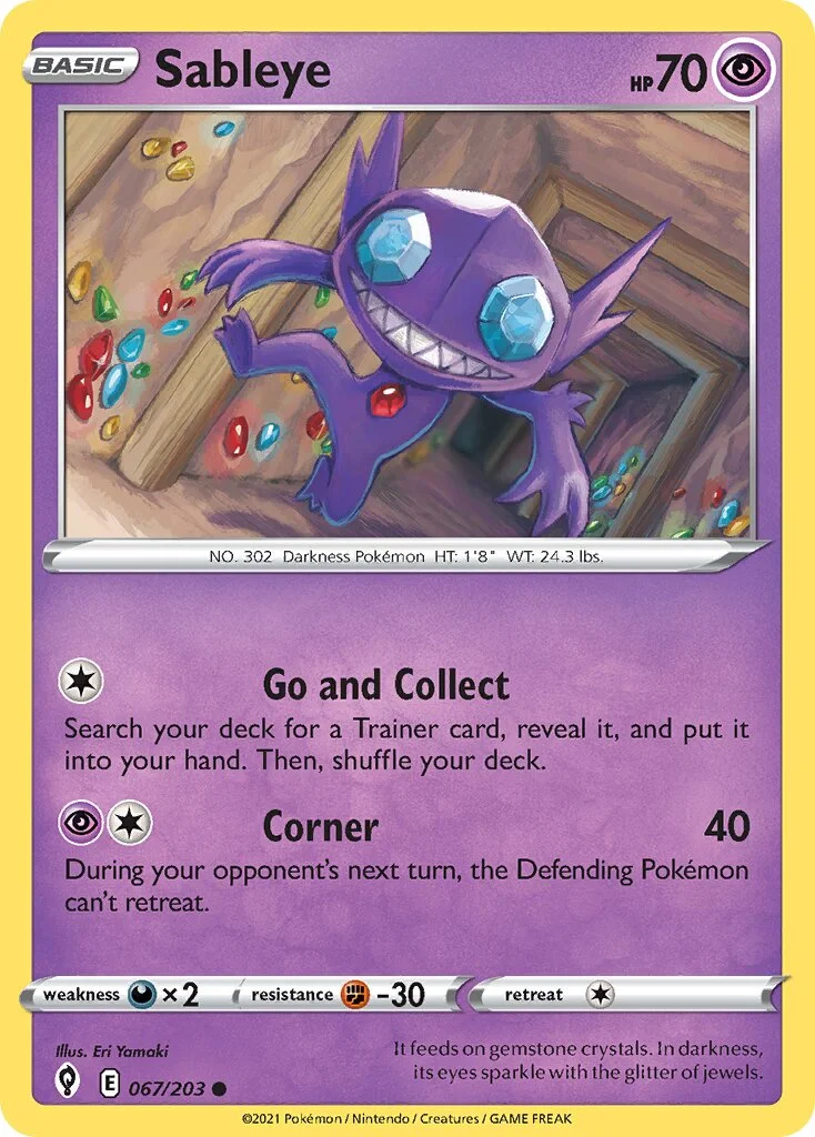 Sableye 「EVS 067/203」「EN」