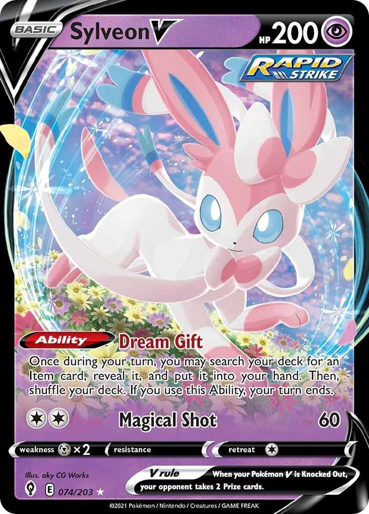 Sylveon V 「EVS 074/203」「EN」