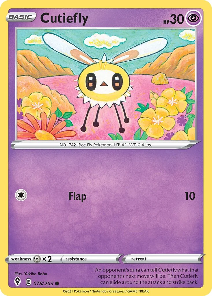 Cutiefly 「EVS 078/203」「EN」