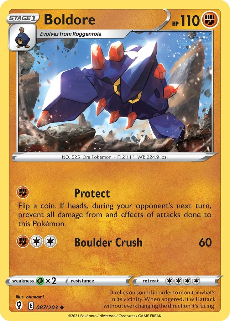 Boldore 「EVS 087/203」「EN」
