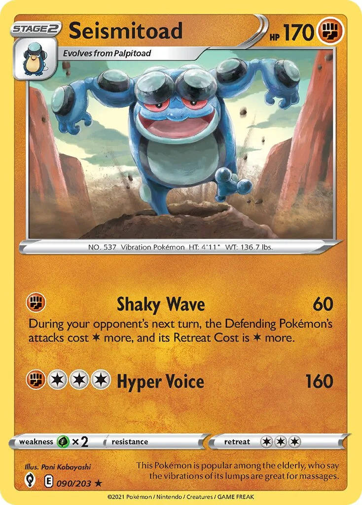 Seismitoad 「EVS 090/203」「EN」