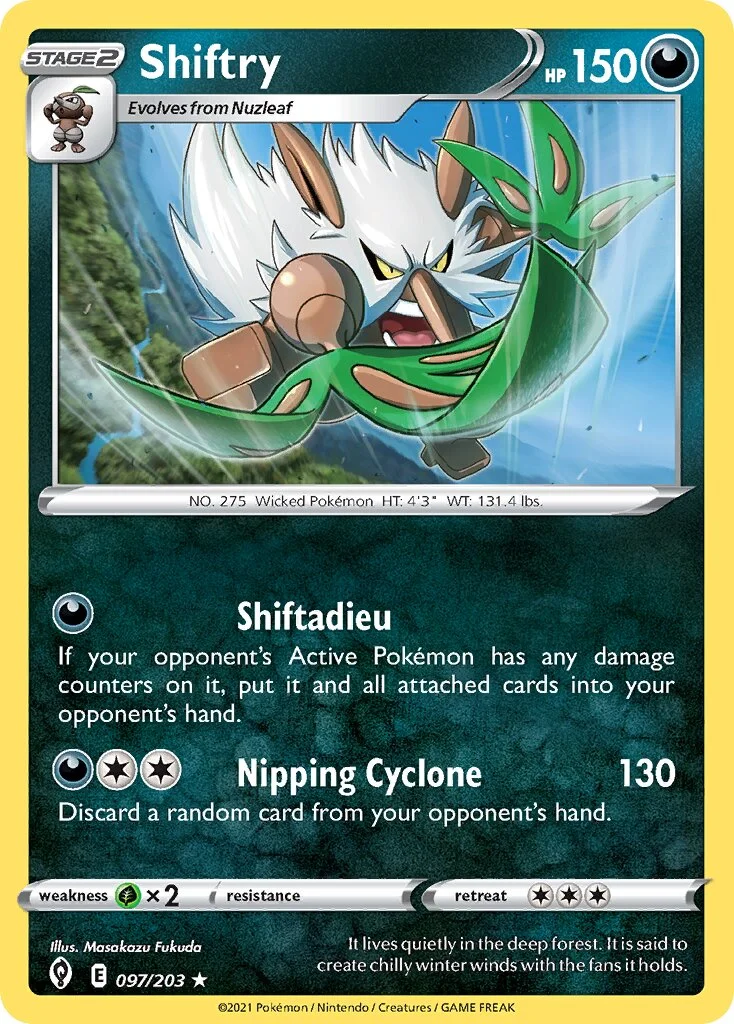 Shiftry 「EVS 097/203」「EN」