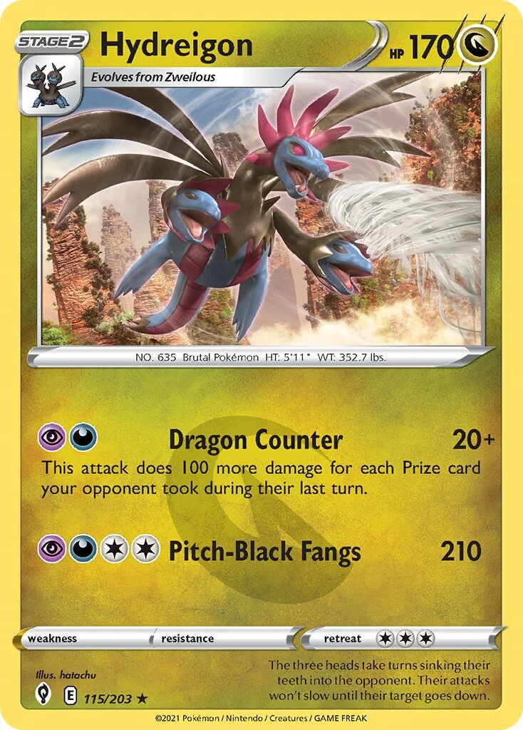 Hydreigon 「EVS 115/203」「EN」