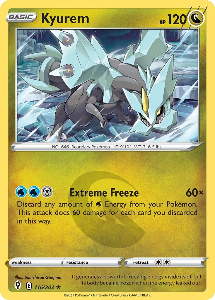 Kyurem 「EVS 116/203」「EN」