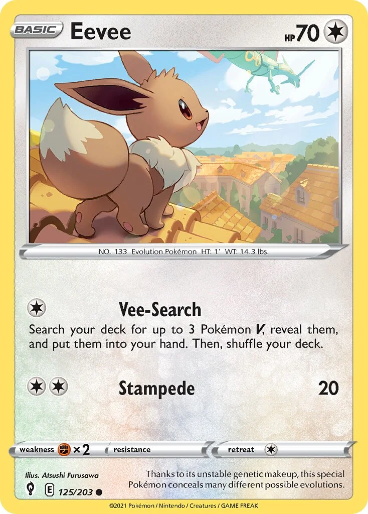 Eevee 「EVS 125/203」「EN」