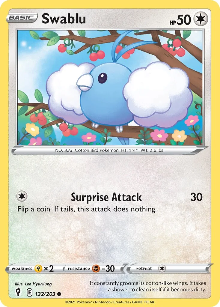 Swablu 「EVS 132/203」「EN」