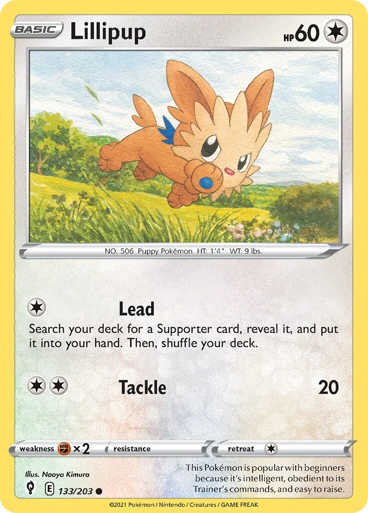 Lillipup 「EVS 133/203」「EN」