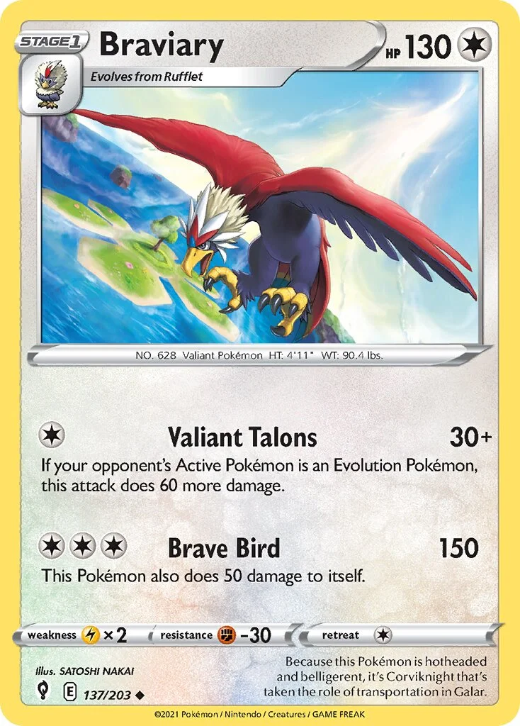 Braviary 「EVS 137/203」「EN」