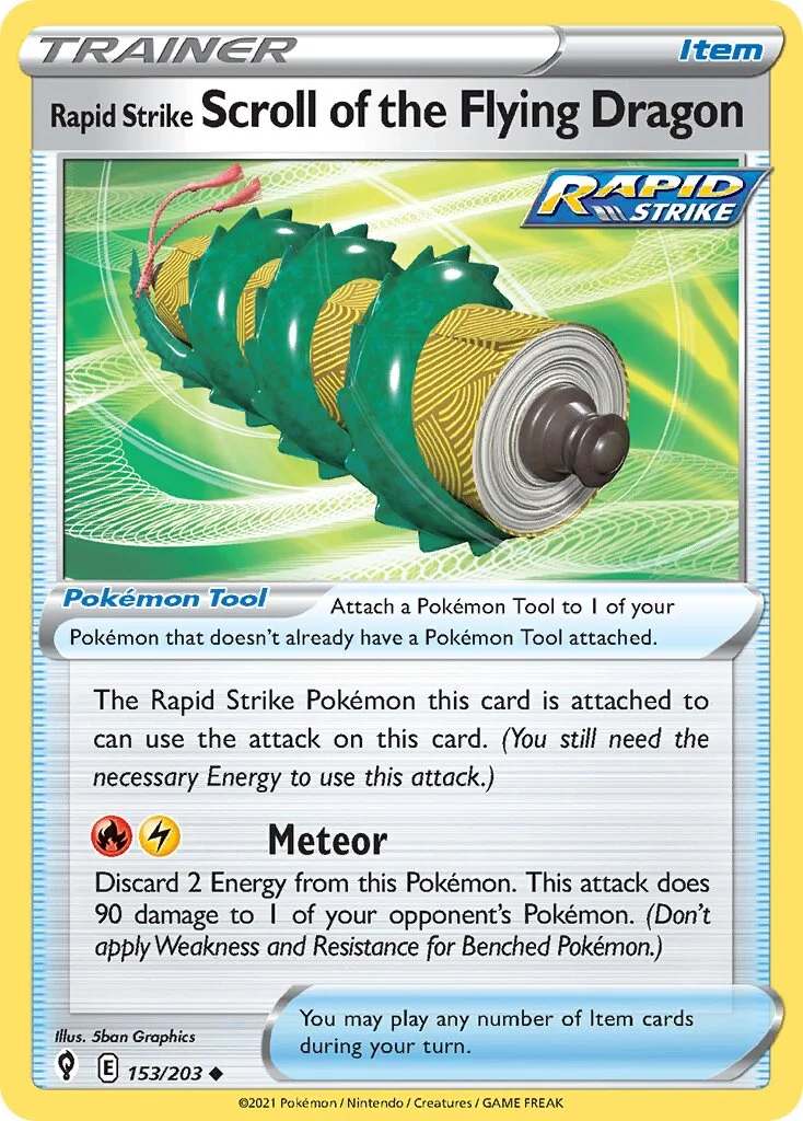 Rapid Strike Scroll of the Flying Dragon 「EVS 153/203」「EN」