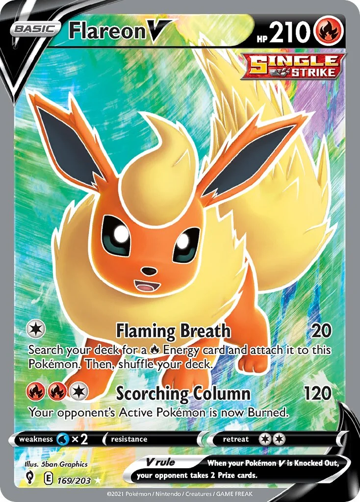 Flareon V 「EVS 169/203」「EN」