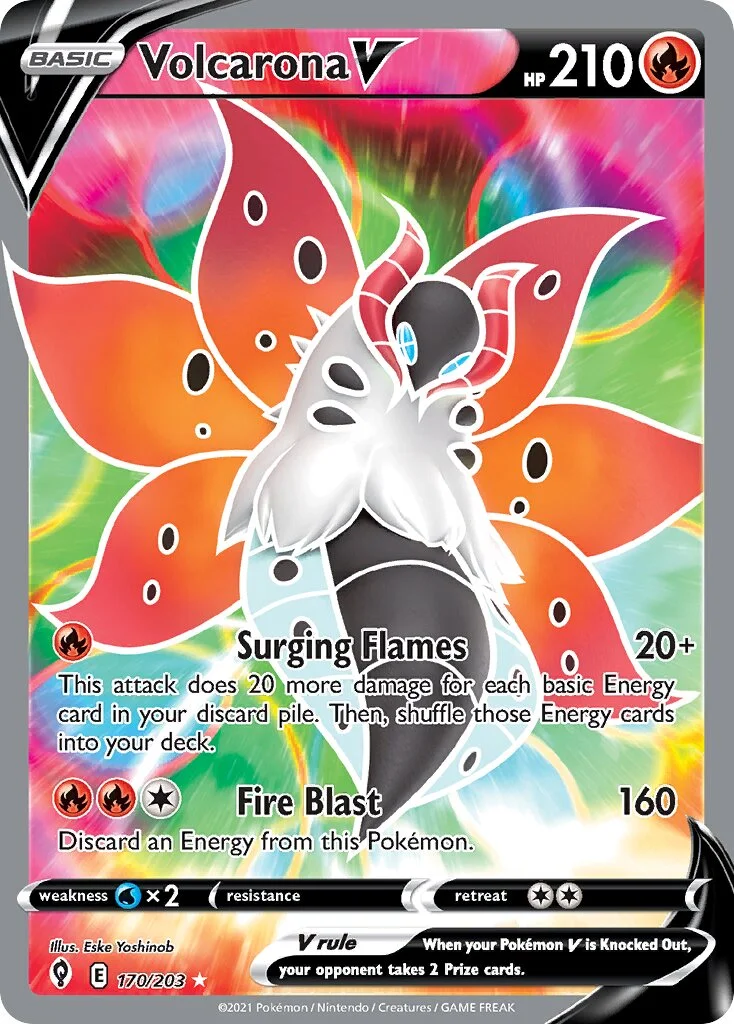 Volcarona V 「EVS 170/203」「EN」