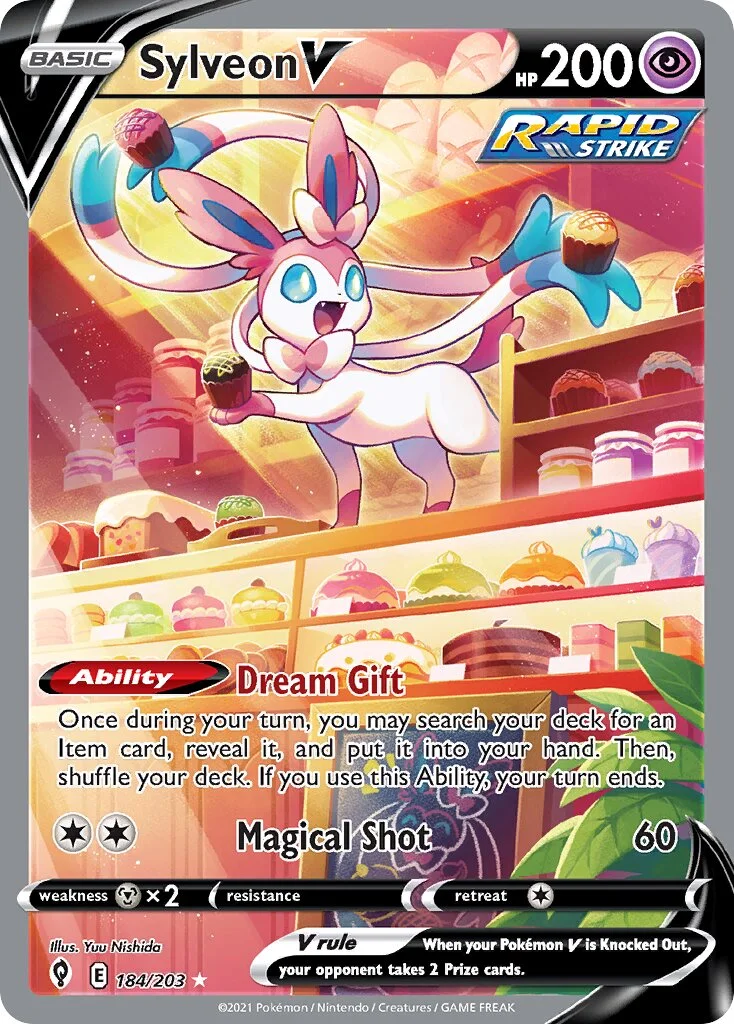 Sylveon V 「EVS 184/203」「EN」