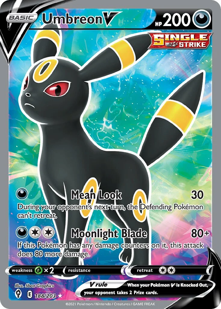 Umbreon V 「EVS 188/203」「EN」