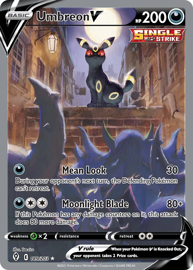 Umbreon V 「EVS 189/203」「EN」