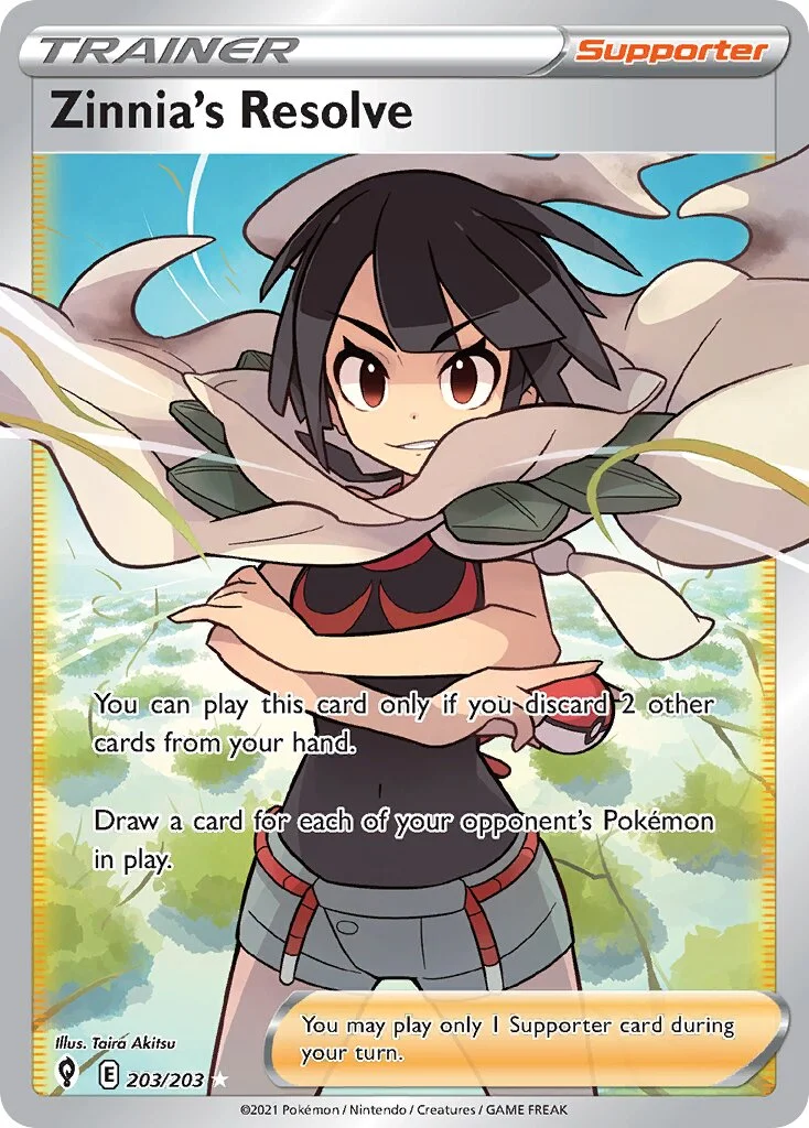 Zinnia's Resolve 「EVS 203/203」「EN」