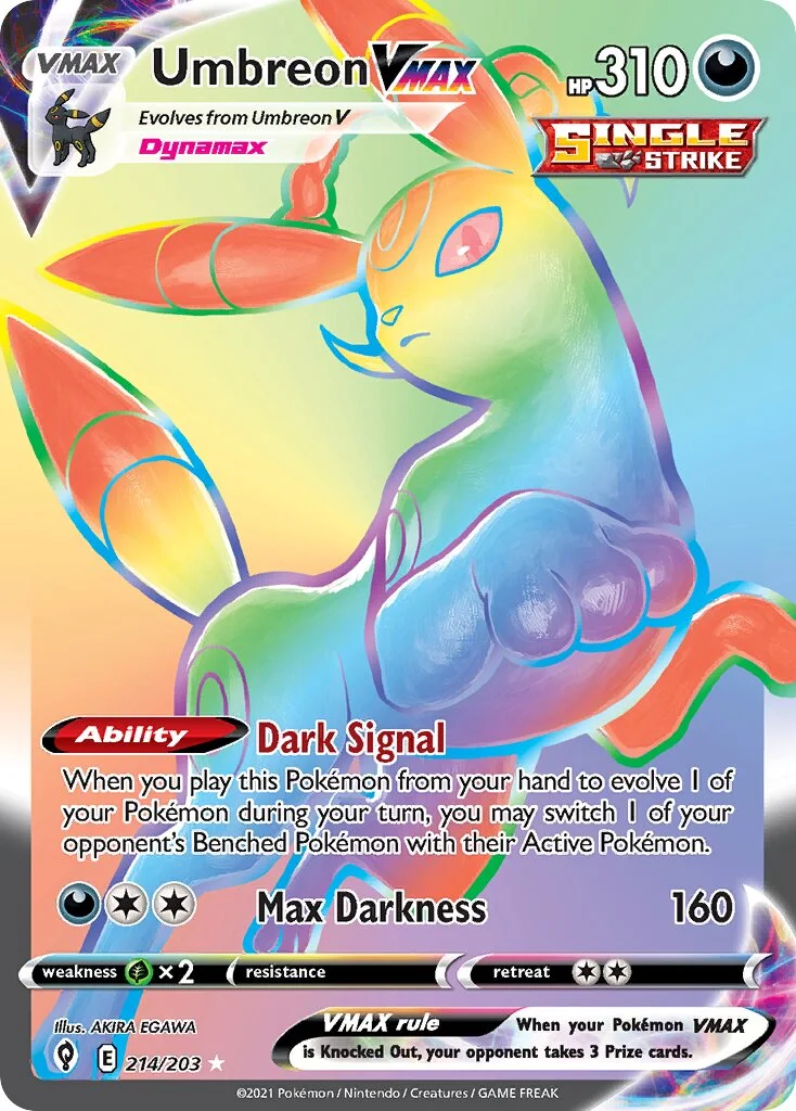 Umbreon VMAX 「EVS 214/203」「EN」