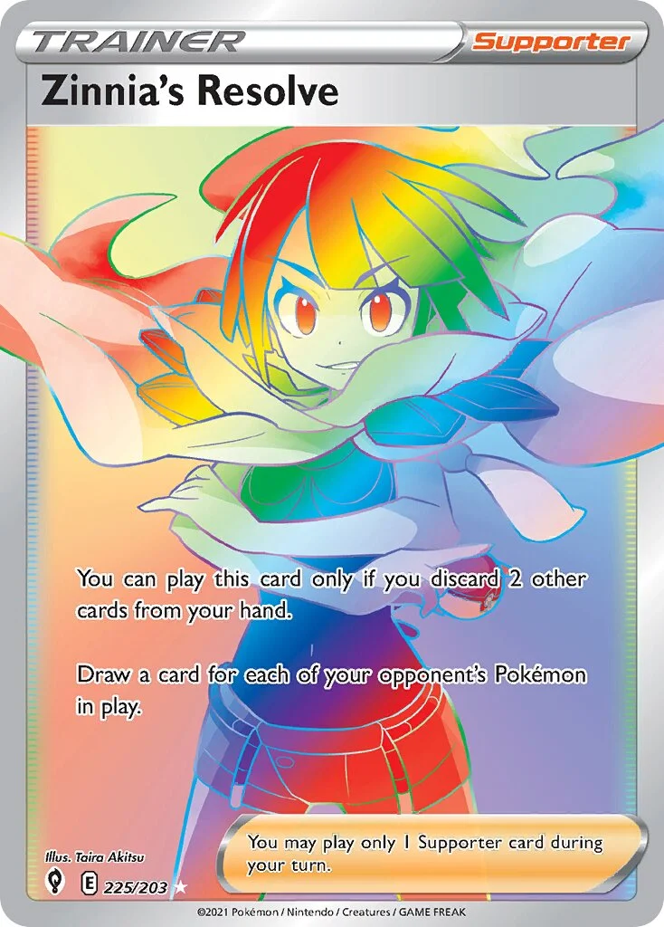 Zinnia's Resolve 「EVS 225/203」「EN」
