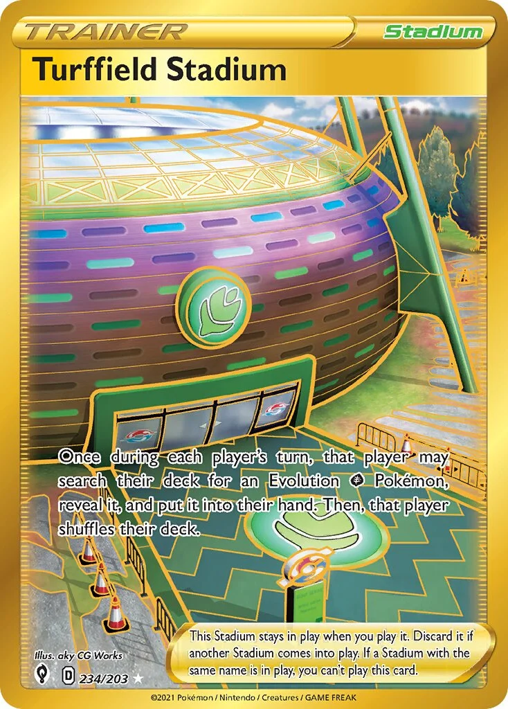 Turffield Stadium 「EVS 234/203」「EN」