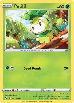 Petilil #009/203 · Pokémon