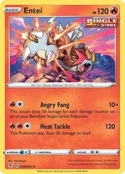 Entei #019/203 · Pokémon