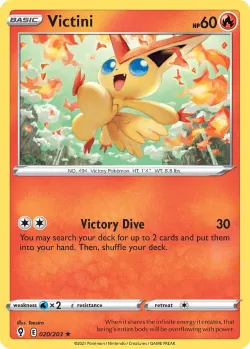 Victini #020/203 · Pokémon