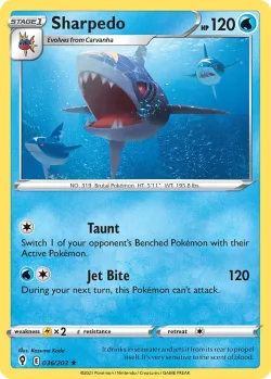 Sharpedo #036/203 · Pokémon