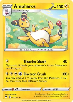 Ampharos #056/203 · Pokémon