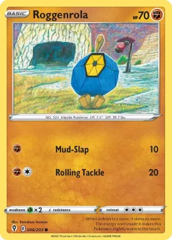 Roggenrola #086/203 · Pokémon