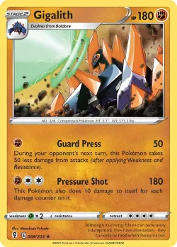 Gigalith #088/203 · Pokémon