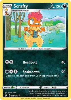 Scrafty #099/203 · Pokémon