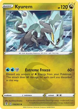 Kyurem #116/203 · Pokémon