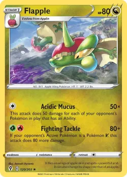 Flapple #120/203 · Pokémon