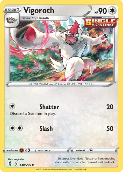 Vigoroth #130/203 · Pokémon