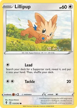 Lillipup #133/203 · Pokémon