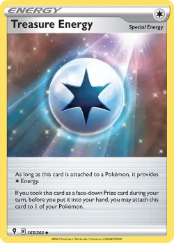 Treasure Energy #165/203 · Pokémon