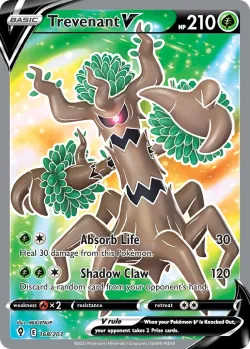 Trevenant V #168/203 · Pokémon