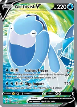 Arctovish V #176/203 · Pokémon