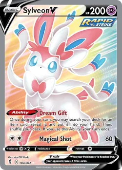 Sylveon V #183/203 · Pokémon