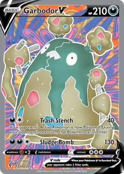 Garbodor V #190/203 · Pokémon