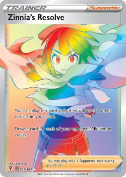 Zinnia's Resolve 「EVS 225/203」「EN」